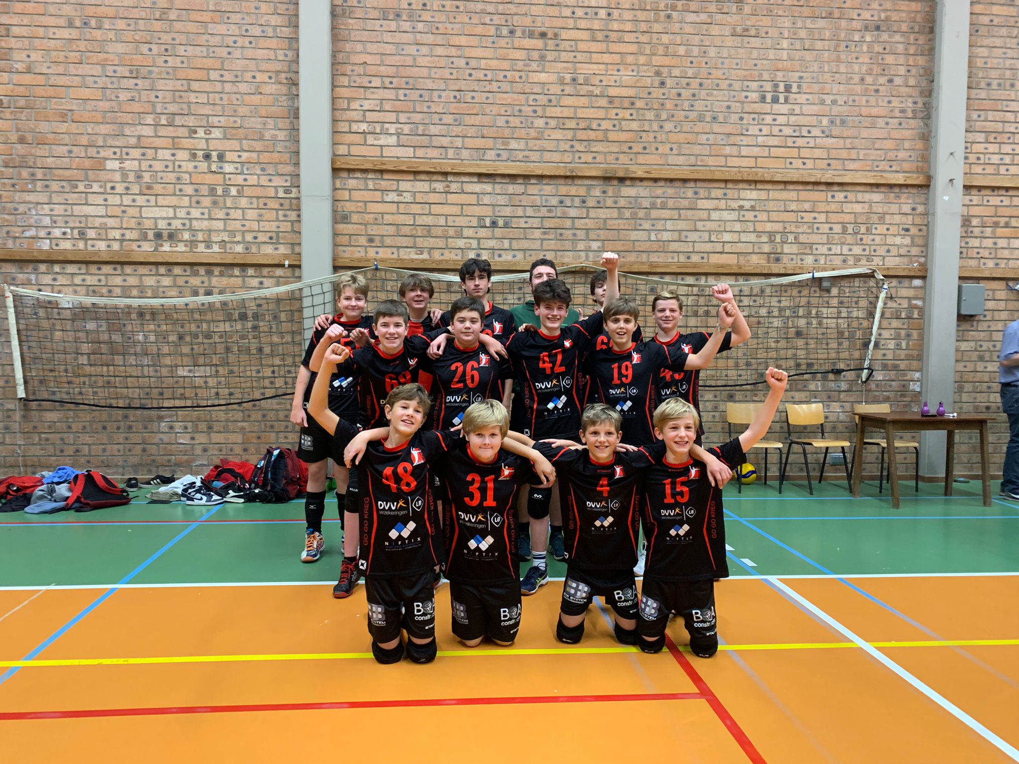 U15 jongens - Niveau 2